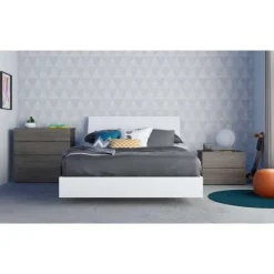 4-Drawer Chest, Bark Grey