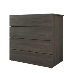 4-Drawer Chest, Bark Grey