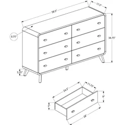 6-Drawer Dresser