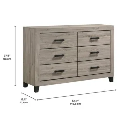 6-Drawer Dresser