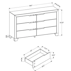 6-Drawer Dresser