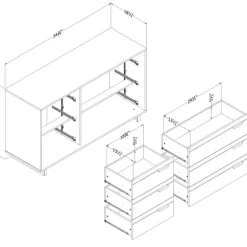 6-Drawer Dresser - South Shore