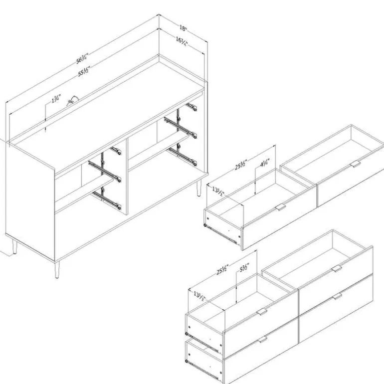 6-Drawer Dresser - South Shore