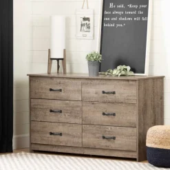 6-Drawer Dresser - South Shore