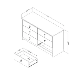 6-Drawer Dresser - South Shore