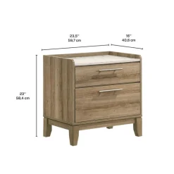 2-Drawer Nightstand