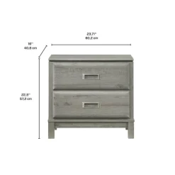 2-Drawer Nightstand