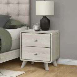 2-Drawer Nightstand - Monarch