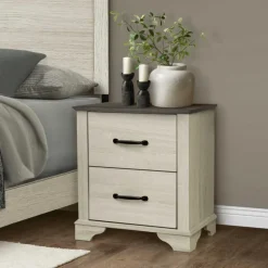 2-Drawer Nightstand - Monarch