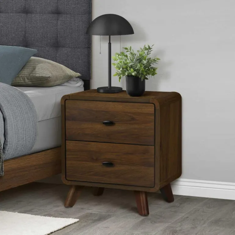 2-Drawer Nightstand - Monarch