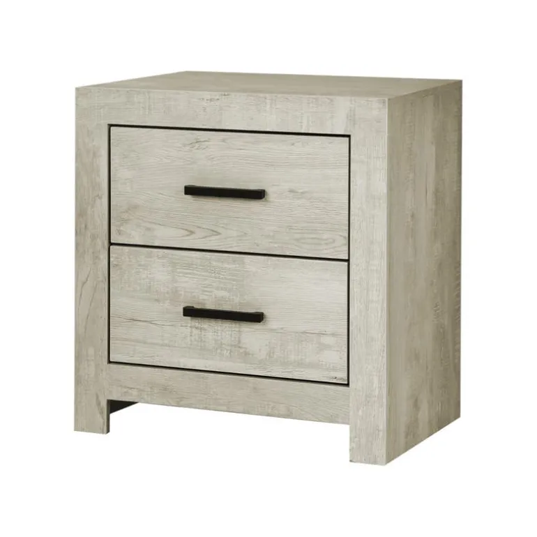 2-Drawer Nightstand - Monarch