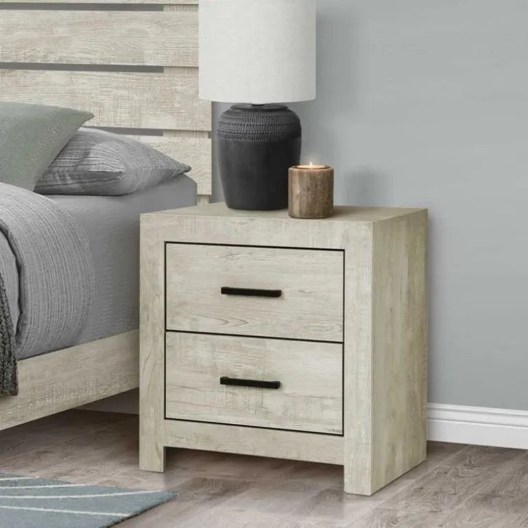 2-Drawer Nightstand - Monarch