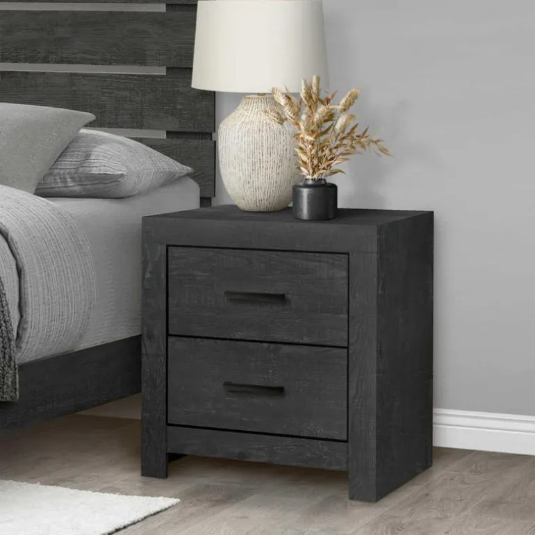 2-Drawer Nightstand - Monarch