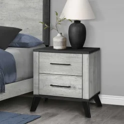 2-Drawer Nightstand - Monarch