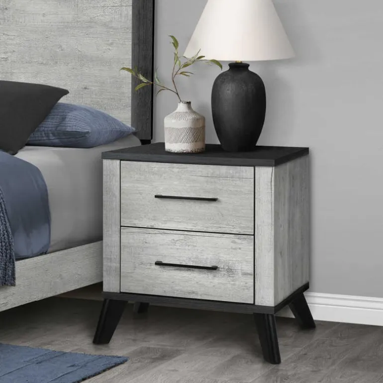 2-Drawer Nightstand - Monarch