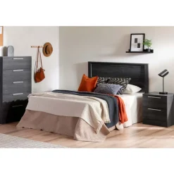 2-Drawer Nightstand with Charging Outlet - South Shore