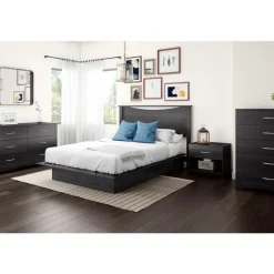 1-Drawer Nightstand with Charging Outlet - South Shore