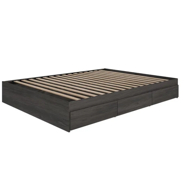 3-Drawer Storage King Bed (78") - Nexera