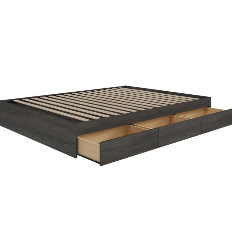 3-Drawer Storage King Bed (78") - Nexera