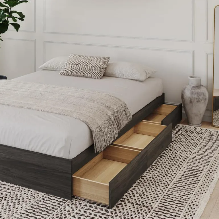 3-Drawer Storage King Bed (78") - Nexera