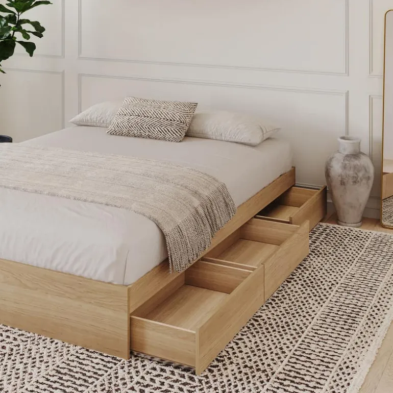 3-Drawer Storage King Bed (78") - Nexera