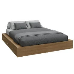 6-Drawer Storage Queen Platform Bed (60")