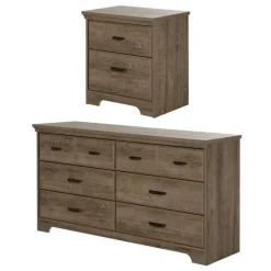 Dresser and Nightstand Set - South Shore