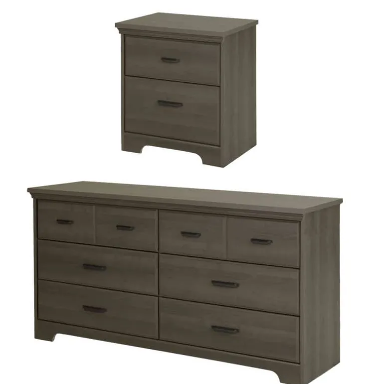 Dresser and Nightstand Set - South Shore