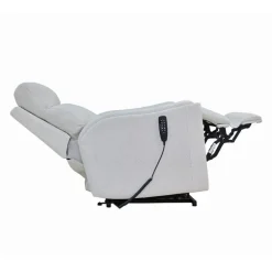 Electric Lift Recliner with Massage, Heat, and Adjustable Headrest - Beige