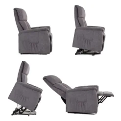 Electric reclining lift-up chair