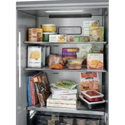 ELECTROLUX 19 Cu Ft 33 In Freezer Stainless, Vertical, 33