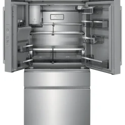 ELECTROLUX 21,8 Cu ft 36 In Refrigerator Stainless Bottom Freezer, French door - ERMC2295AS
