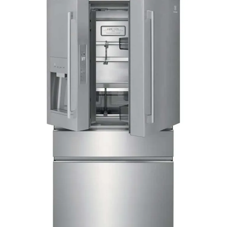 ELECTROLUX 21,8 Cu ft 36 In Refrigerator Stainless Bottom Freezer, French door - ERMC2295AS