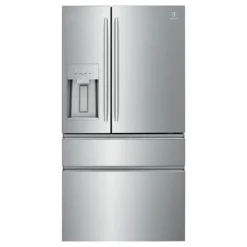 ELECTROLUX 21,8 Cu ft 36 In Refrigerator Stainless Bottom Freezer, French door - ERMC2295AS