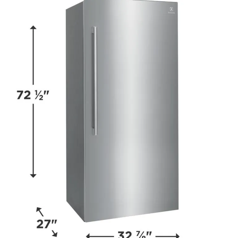 ELECTROLUX 19 Cu Ft 33 In Refrigerator Stainless All refrigerator - EI33AR80WS