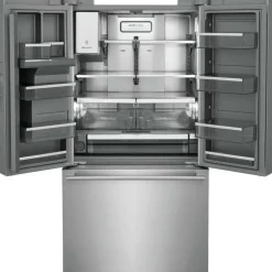 ELECTROLUX 22,6 Cu ft 36 In Refrigerator Stainless Bottom Freezer, French door - ERFC2393AS
