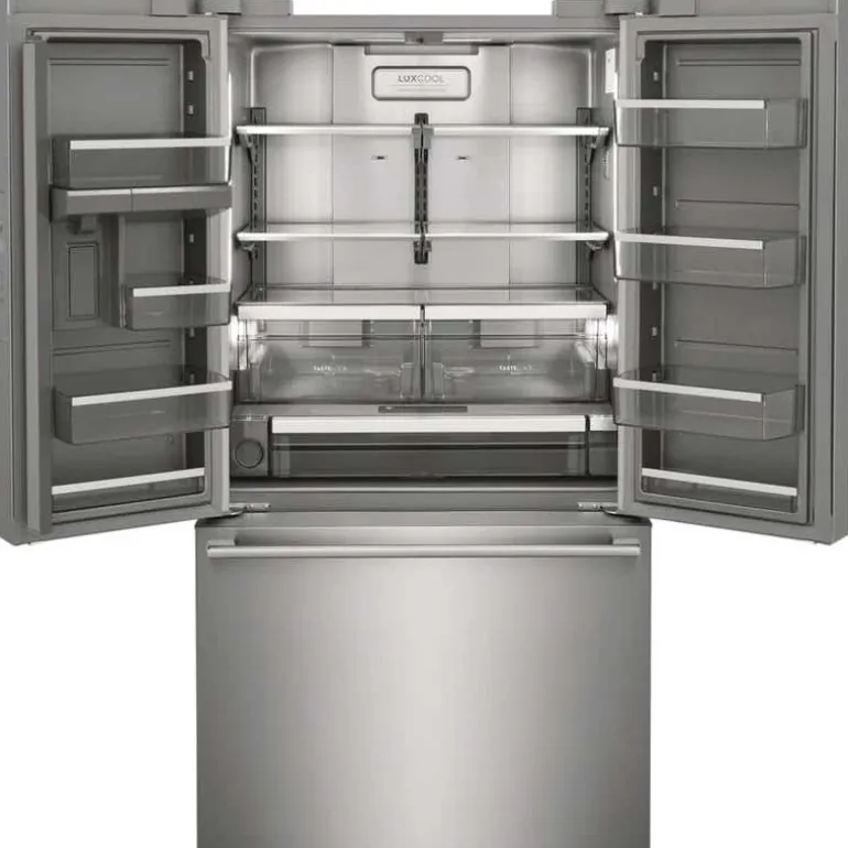 ELECTROLUX 22,6 Cu ft 36 InRefrigerator Stainless Bottom Freezer, French door - ERFG2393AS