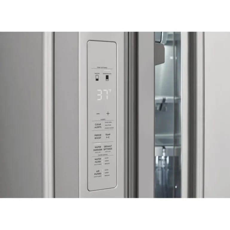 ELECTROLUX 22,6 Cu ft 36 InRefrigerator Stainless Bottom Freezer, French door - ERFG2393AS