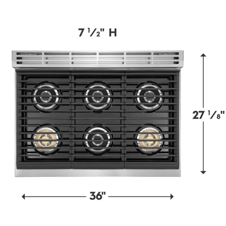 ELECTROLUX Cooktop Gas Stainless 36" Stainless - ECCG3672AS