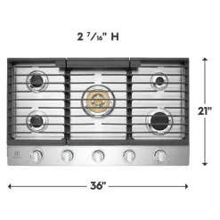 ELECTROLUX Cooktop Gas Stainless 36