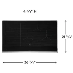 ELECTROLUX Cooktop Induction Black 36