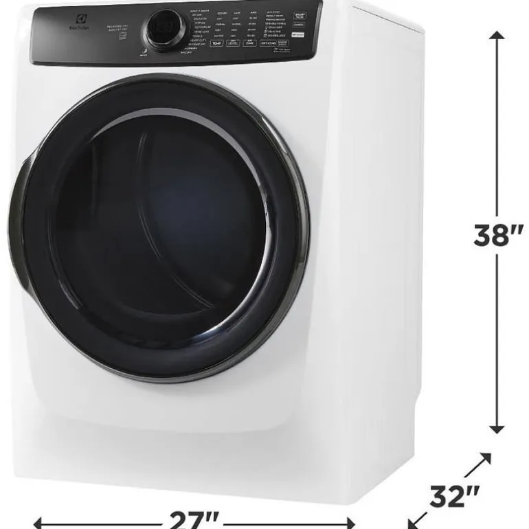 ELECTROLUX Dryer Front-Load White 27" - ELFE773CAW