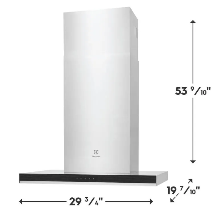 ELECTROLUX Hood Wall Mount Stainless 30" , 400 CFM - ECVW3062AS