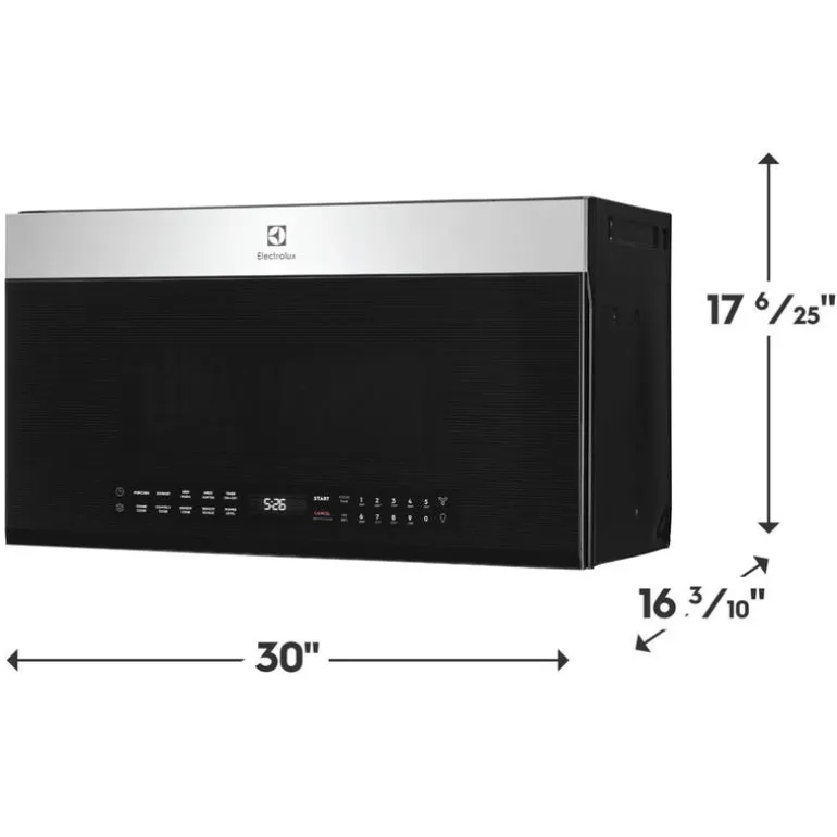 ELECTROLUX Microwave/Range hood, Stainless - EMOW1911AS
