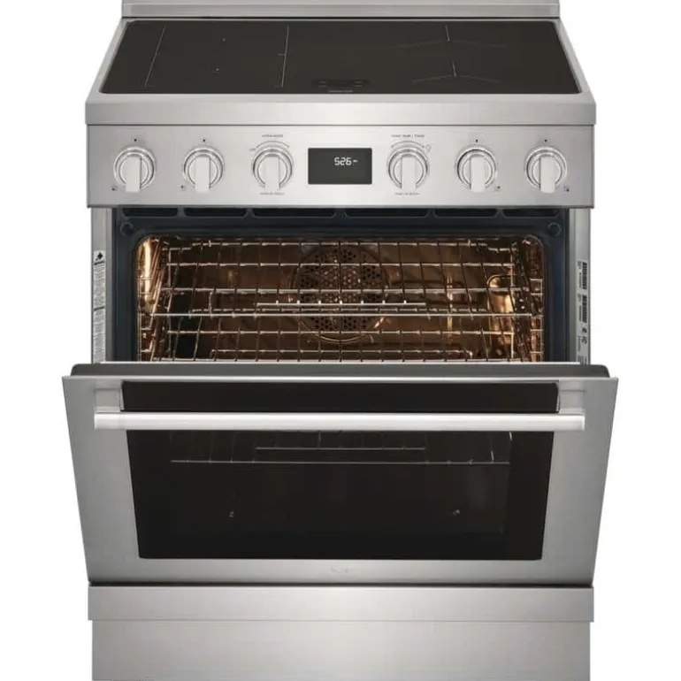 ELECTROLUX Range Stainless 30" Electric Induction - ECFI3068AS