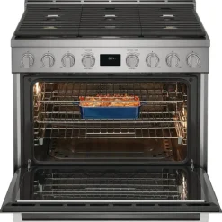 ELECTROLUX Range Stainless 36" Electric Gas - ECFG3668AS