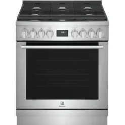 ELECTROLUX Range Stainless 30" Electric Gas - ECFG3068AS