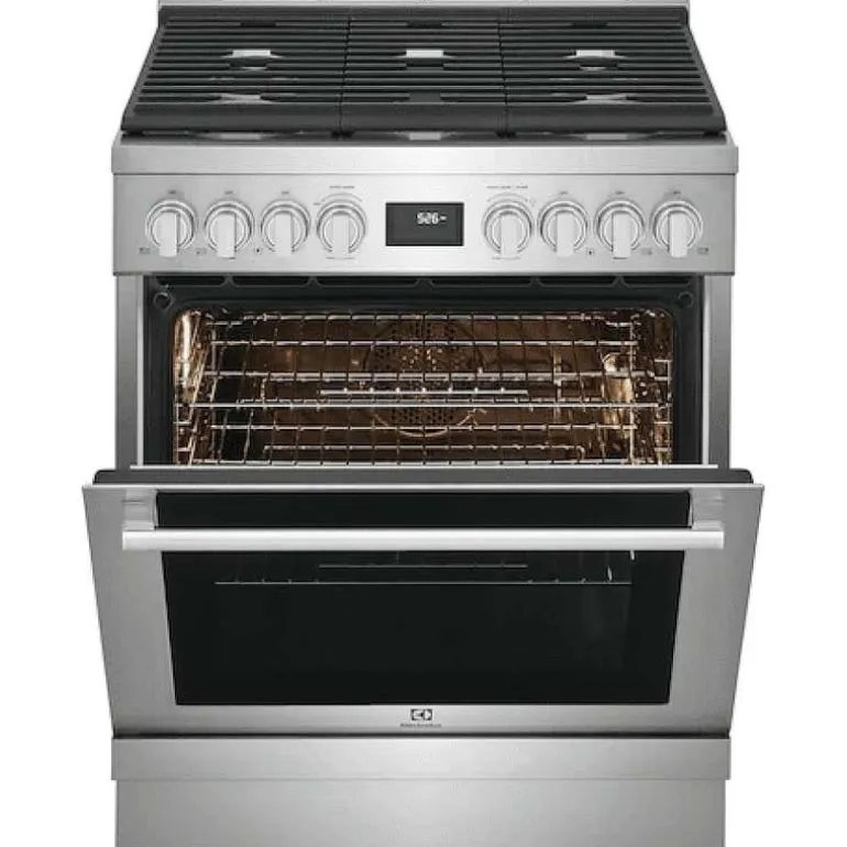 ELECTROLUX Range Stainless 30" Electric Gas - ECFD3068AS