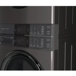 ELECTROLUX Spacemaker Laundry Tower, Black Stainless, 27