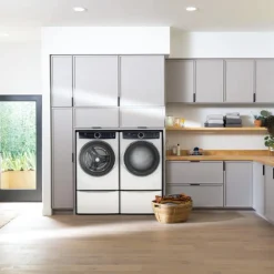 ELECTROLUX Washer & Dryer Kit, White, Front-Load - ELFW-ELFE75